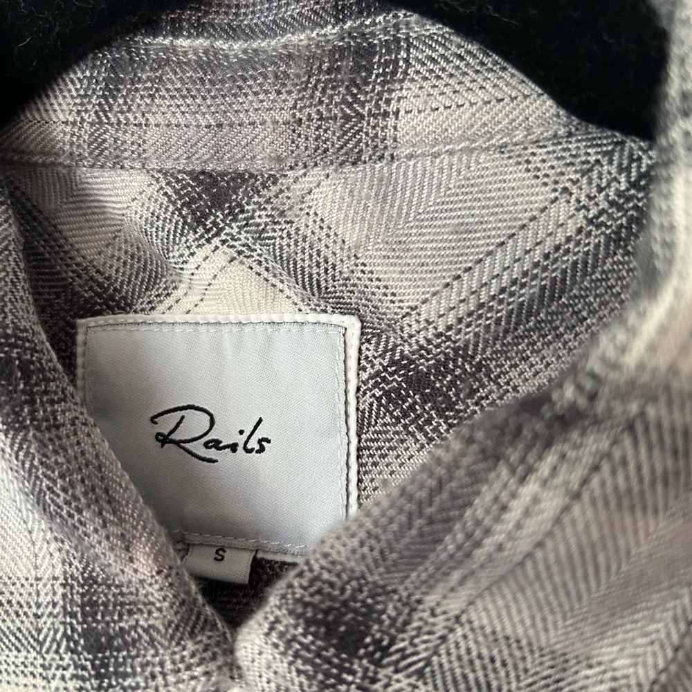 Rails Soft Plaid Button Up Shirt - image 5